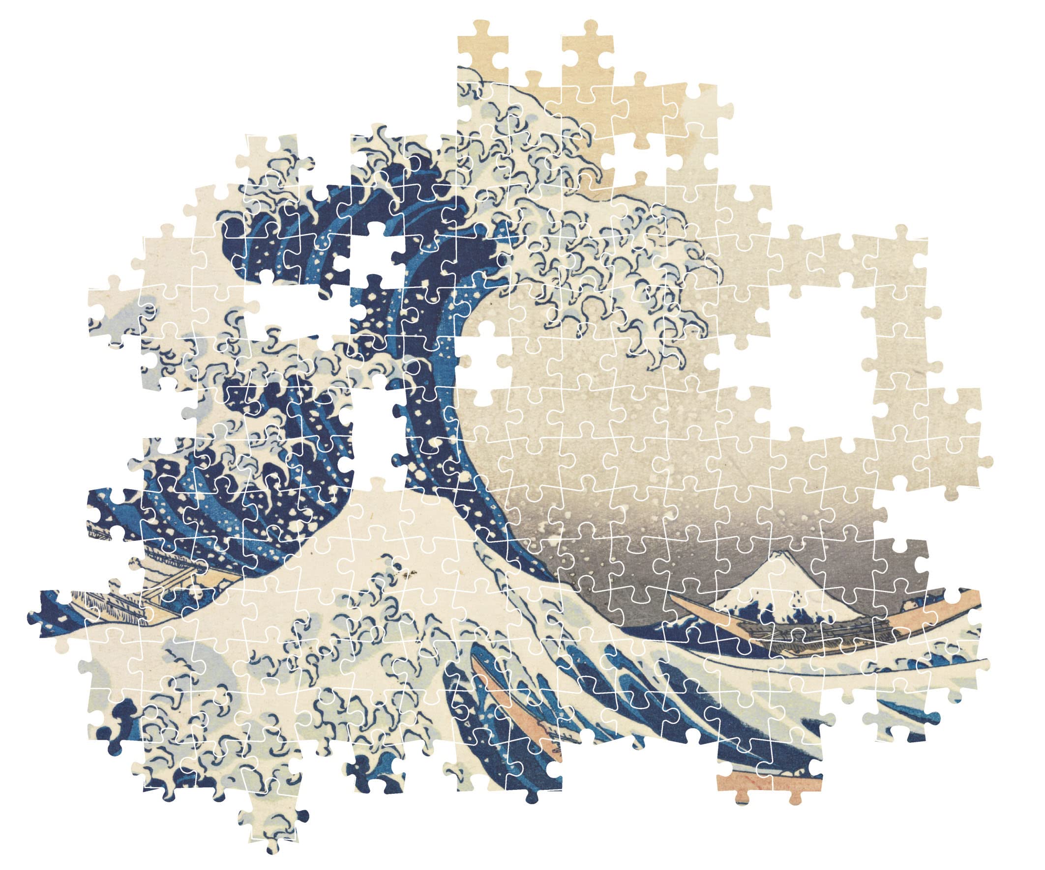Amazon.com: Clementoni | Hokusai Puzzle The Great Wave Adult